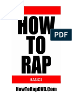 How To Rap Basics e Book