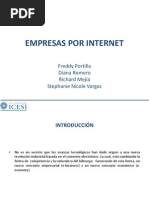 Exposición EMPRESAS POR INTERNET