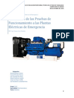 Mantenimiento de Plantas Eléctricas de Emergencia