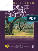 Harry R. Boer - Historia de La Iglesia Primitiva