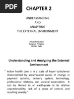 Understanding AND Analyzing The External Environment: Minakshi Gautam Assistant Professor IIHMR, Delhi