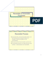 Reversible & Irreversible Processes