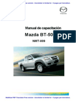 Mazda BT-50: Manual de Capacitación