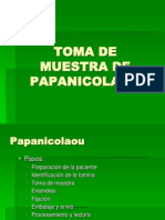 Toma de Muestra Pap