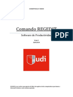 Comando Regedit