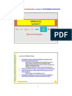 Mark1012 Week 4 Lecture Notes