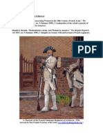 
French Troops and Female Followers

René Chartrand, “Notes Concerning Women in the 18th Century French Army,” The Brigade Dispatch, vol. XXV, no. 3 (Summer 1995), 2 (explanation of the relative paucity of women with French forces in America).

Donald J. Brandt, “Rochambeau's Army, and Women in America,” The Brigade Dispatch, vol. XXV, no. 3 (Summer 1995), 3 (insights on women with and around a French regiment).
