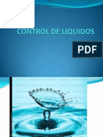 Control de Liquidos