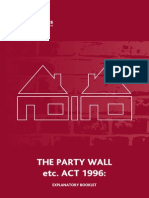 Party Wall Act 1996