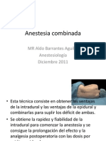 Anestesia Combinada