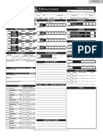 D&D 4th Edition - Character Sheets (Fillable)