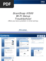 ScanSnap Ix500 Troubleshoot