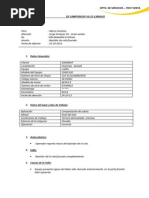 Informe Campo #0013P-10-25-13006165 - SINORENT (Huarmey) - Rodillo Vibratorio LONKING - 510-512181885DPDO - Informe de Rotura Del Bastidor de La Rola - Villa Bobadilla Cristhian - 24 - 10 - 13