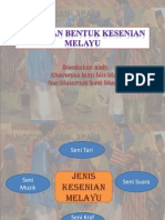 Jenis Dan Bentuk Kesenian Melayu