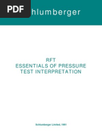 Schlumberger - RFT Essentials of Pressure Test Interpretation