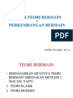 Materi Bermain 2 Teori&Perkembangan Bermain