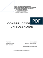 Solenoide Construccion