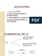 Bills Discounting, Factoring & Forfaiting