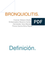 BRONQUIOLITIS