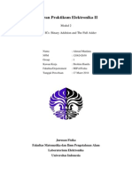 Laporan Praktikum Elektronika II