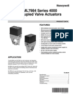 ML6984, ML7984 Series 4000 Direct Coupled Valve Actuators: Features