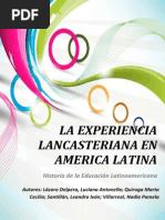 La Experincia Lancasteriana en America Latina