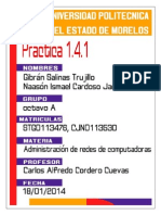 Practica 1.4.1 - Gibran Salinas, Ismael Cardoso