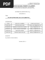 Informe Nº4 de Laboratorio de bioquimicaII