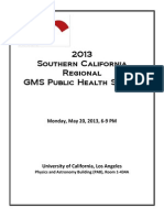 Public Health Summit 2013 - Program