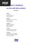 Lecturer's Handbook On Whey