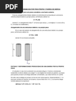 Esfuerzo y Deformacion Por Peso Propio y Fuerza de Inercia