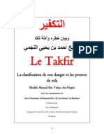 Le Takfir Et La Clarification de Son Danger Et Les Preuves de Cela