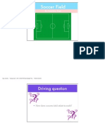 Soccer Field Geometry Math