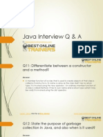 Java Interview Questions & Answers by BestOnlineTrainers