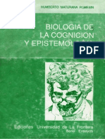 Humberto Maturana - Biologia de La Cognicion y Epistemologia PDF