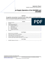 AN-1525 Single Supply Operation of The DAC0800 and DAC0802: Application Report