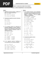 Hoja de Trabajo 1 - Ec. Paramétricas PDF