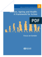 Woman, Ageing and Health 2007 WHO