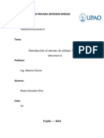 Introducción Al Entorno de Trabajo: Matlab: Universidad Privada Antenor Orrego