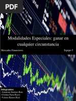 Modalidades Especiales