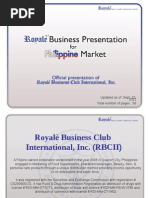 Royale Business Club Presentation