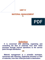 Material Management