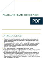 Plate and Frame Filter Press