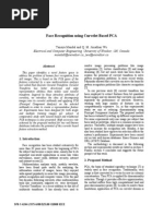 Face Recognition Using Curvelet Based PCA