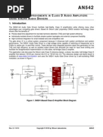 P I C D A A U S I 8 2 4 A D: Erformance Mprovements IN Lass Udio Mplifiers Sing X Udio Rivers