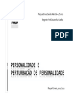 Personalidade e Perturbacoes Personalidade