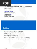 SCTP Sigtran and SS7