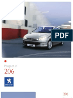 Peugeot 206 Brochure