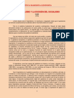 Lenin - El Imperialismo y La Escisión Del Socialismo (1916)