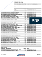 Composicao Das Turmas de Primeiro e Segundo Semestre Com Os Pre-Matriculados Nas Chamadas Do SiSU - Retificada em 28.02.2014